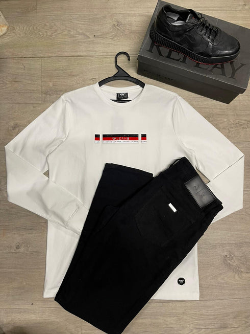 Wjeans tshirt for men דבליו גינס חולצת טישרט